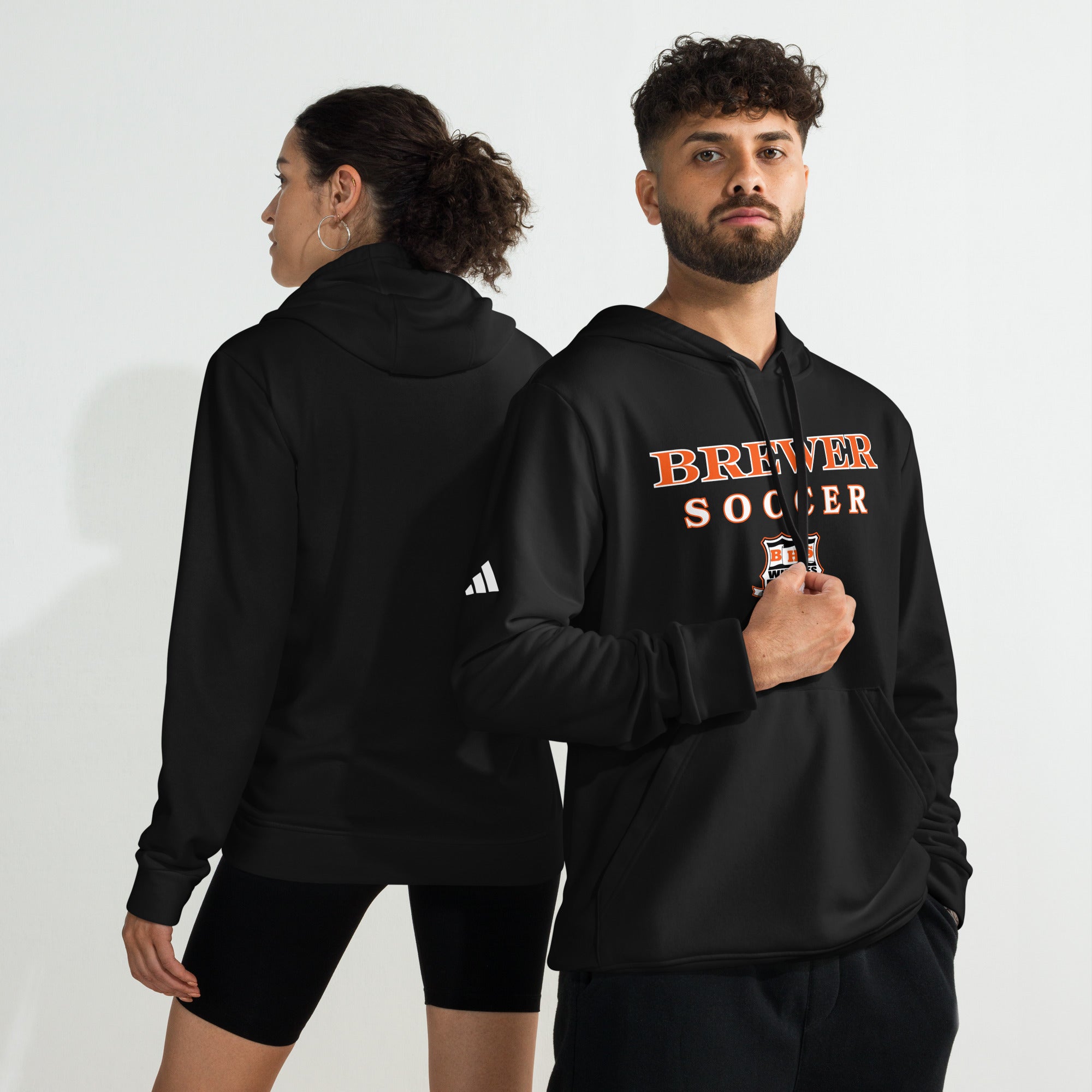 adidas Brewer Soccer fleece hoodie