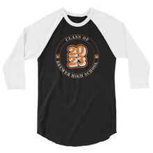 Load image into Gallery viewer, Class of 2023 BHS 3/4 Sleeve Raglan Shirt
