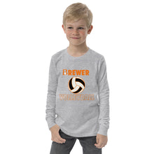 Load image into Gallery viewer, Youth Brewer Volleyball Long Sleeve Tee
