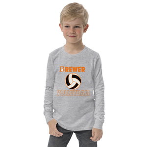 Youth Brewer Volleyball Long Sleeve Tee