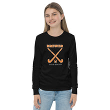 Load image into Gallery viewer, Youth Brewer Field Hockey Long Sleeve Tee
