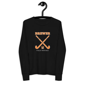 Youth Brewer Field Hockey Long Sleeve Tee