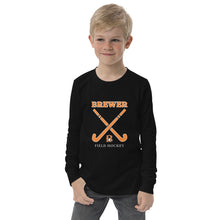 Load image into Gallery viewer, Youth Brewer Field Hockey Long Sleeve Tee
