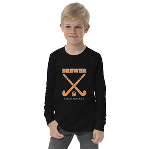 Youth Brewer Field Hockey Long Sleeve Tee