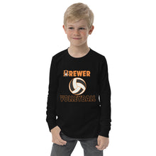 Load image into Gallery viewer, Youth Brewer Volleyball Long Sleeve Tee
