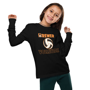 Youth Brewer Volleyball Long Sleeve Tee