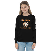 Load image into Gallery viewer, Youth Brewer Volleyball Long Sleeve Tee
