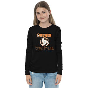 Youth Brewer Volleyball Long Sleeve Tee