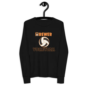 Youth Brewer Volleyball Long Sleeve Tee