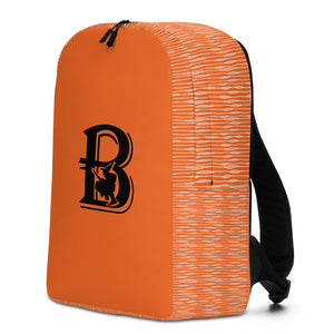 Minimalist Orange Brewer Backpack
