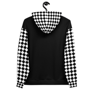 Brewer Witches All Over Print Checkerboard Hoodie