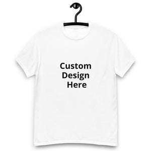 Men's Big and Tall Classic Custom Tee