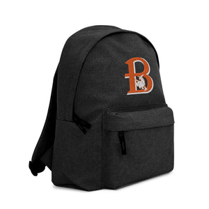 Brewer B Logo Embroidered Backpack