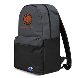 Custom Throwback Logo Embroidered Champion Backpack