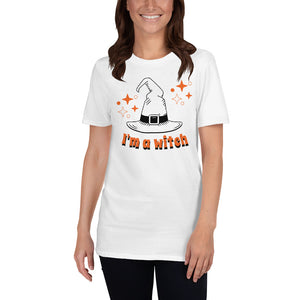 "I'm a witch" Short-Sleeve T-Shirt