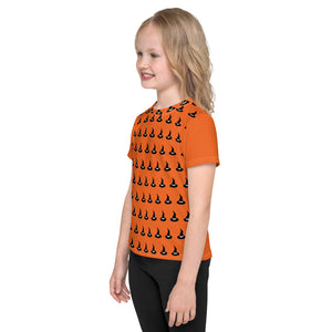 Kids Witch Hat Pattern T-Shirt