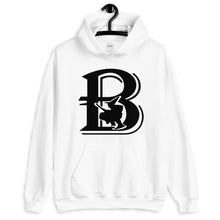 Load image into Gallery viewer, Blackout Brewer B Logo Hoodie
