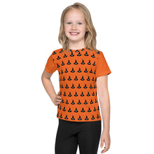 Load image into Gallery viewer, Kids Witch Hat Pattern T-Shirt
