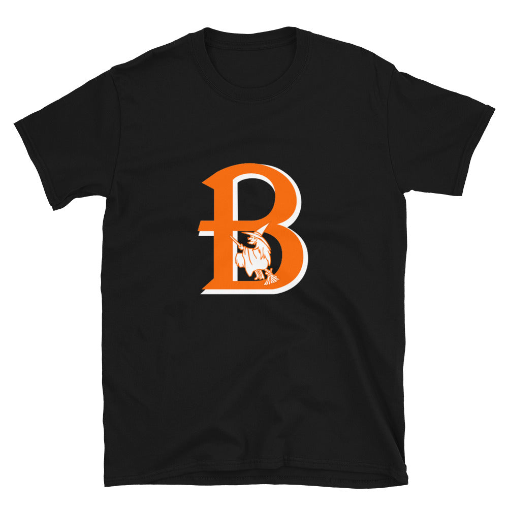 Orange B Logo Short-Sleeve T-Shirt