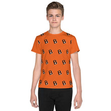 Load image into Gallery viewer, Brewer B All Over Print Youth T-Shirt
