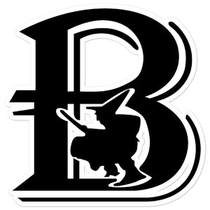 Blackout Brewer Logo Bubble-free Sticker