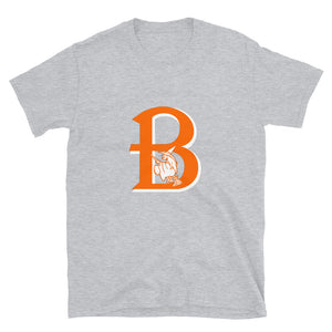 Orange B Logo Short-Sleeve T-Shirt