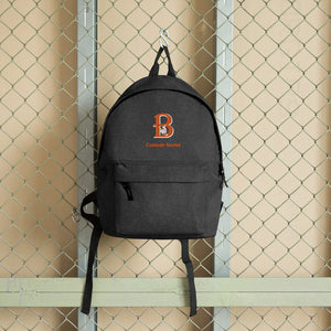 Custom Brewer B Logo Embroidered Backpack