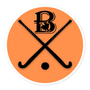 Brewer Field Hockey Bubble-Free Sticker