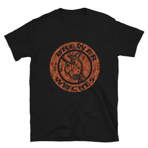 Washed Brewer Witches Throwback Logo T-Shirt