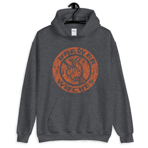 Brewer Witches Throwback Logo Washed Hoodie