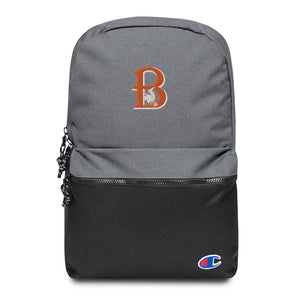 Brewer B Logo Embroidered Champion Backpack