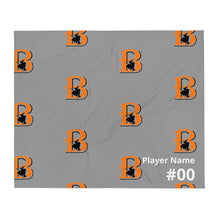 Load image into Gallery viewer, Custom Brewer Throw Blanket - Gray
