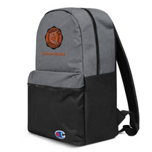 Load image into Gallery viewer, Custom Throwback Logo Embroidered Champion Backpack
