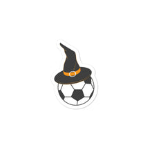 Load image into Gallery viewer, Witch Hat Soccer Ball Bubble-free Sticker
