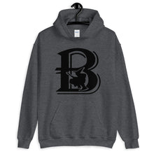 Load image into Gallery viewer, Blackout Brewer B Logo Hoodie
