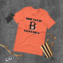 Load image into Gallery viewer, Heather Orange Brewer Witches Premium T-Shirt
