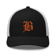 Load image into Gallery viewer, Brewer Witches &quot;Old English B&quot; Trucker Cap

