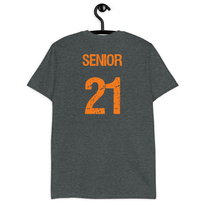 Class of 2021 Brewer Short-Sleeve T-Shirt w/ Senior 21 on back - (Covid Edition)