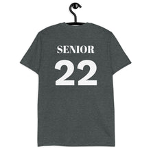 Load image into Gallery viewer, Class of 2022 Brewer Short-Sleeve T-Shirt w/ Senior 22 on back
