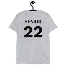 Load image into Gallery viewer, Class of 2022 Brewer Short-Sleeve T-Shirt w/ Senior 22 on back
