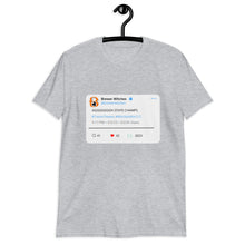 Load image into Gallery viewer, AGGGGGGGH STATE CHAMPS Twitter Post Unisex T-Shirt
