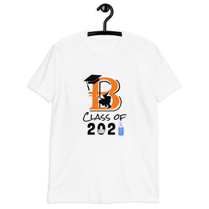Class of 2021 Brewer Short-Sleeve T-Shirt (Front Print Only) - (Covid Edition)