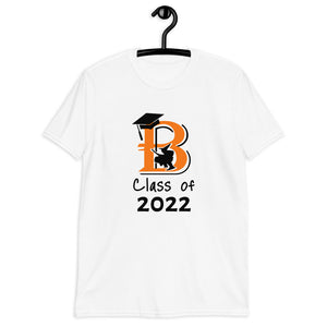 Class of 2022 Brewer Short-Sleeve T-Shirt w/ Senior 22 on back