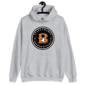 Brewer Witches State Champs 2023 Unisex Hoodie