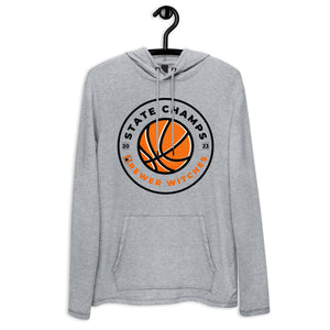 Basketball State Champs 2023 Unisex Lightweight Hooded Long Sleeve