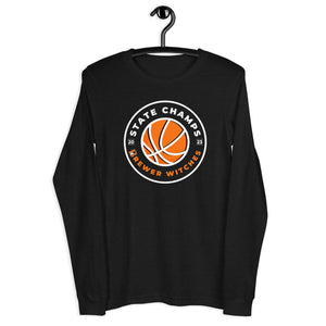 Basketball State Champs 2023 Unisex Long Sleeve Tee