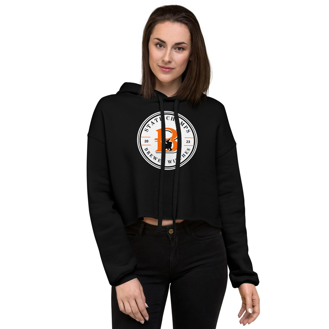 Brewer Witches State Champs 2023 Cropped Hoodie