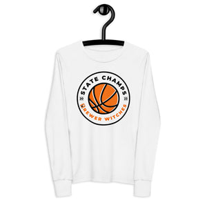 Basketball State Champs 2023 Youth Long Sleeve Tee