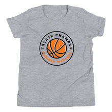 Load image into Gallery viewer, Basketball State Champs 2023 Youth Short Sleeve T-Shirt
